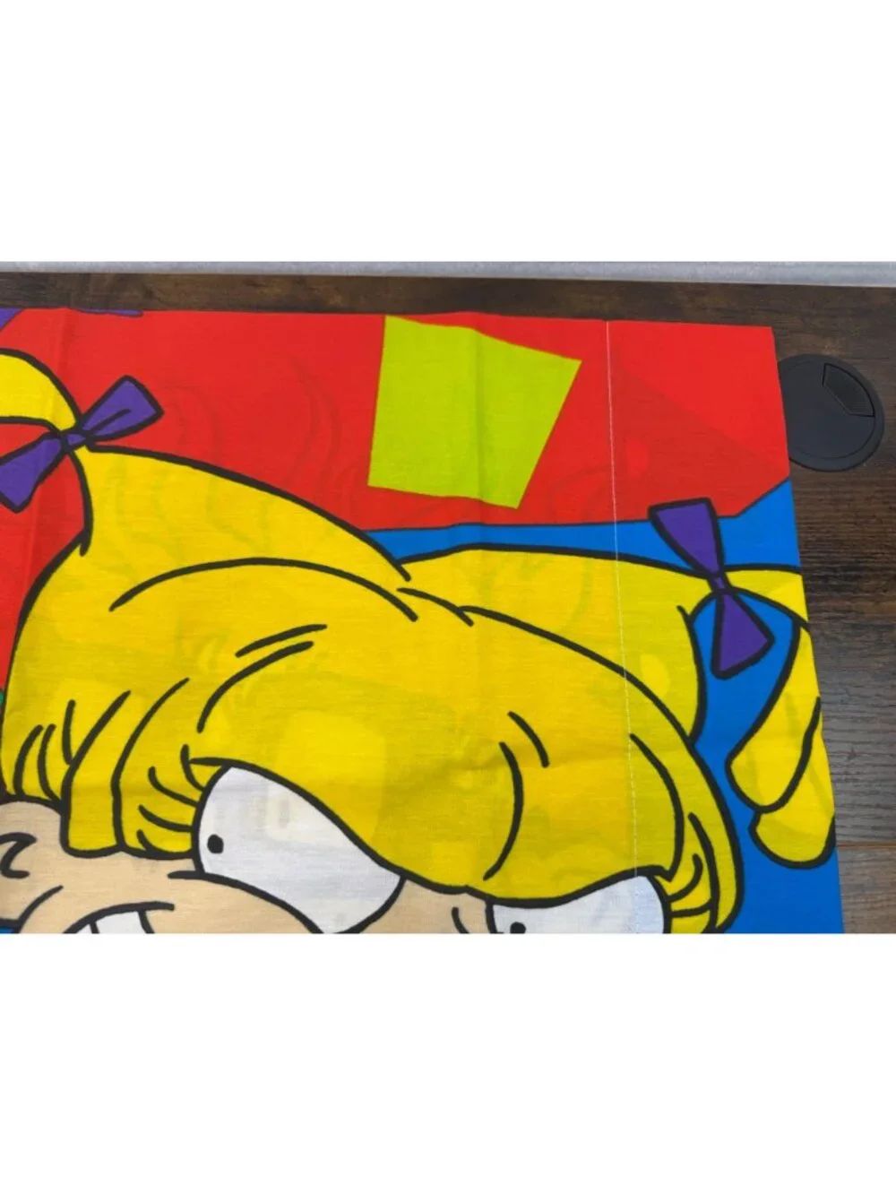 Vintage Nickelodeon Rugrats Pillowcase and valance